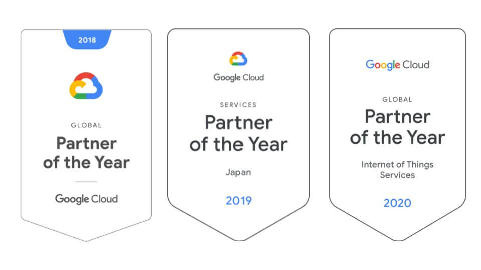 Google Cloud 年度合作夥伴獎